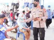 Kapolresta Tangerang Tinjau Vaksinasi Presisi di Panongan
