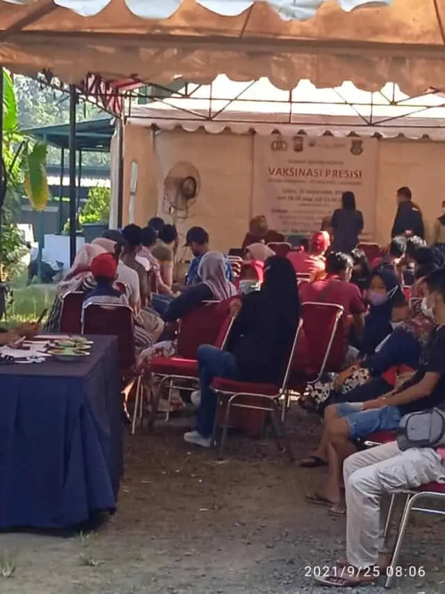 Targetkan 1.000 Orang Perhari, Polsek Panongan Percepat Vaksin Presisi Targetkan 1.000 Orang Perhari, Polsek Panongan Percepat Vaksin Presisi