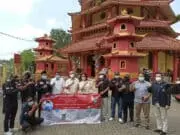 Pengamanan Vaksinasi di Vihara, Wakapolsek Himbau dan Perketat Prokes Pengamanan Vaksinasi di Vihara, Wakapolsek Himbau dan Perketat Prokes
