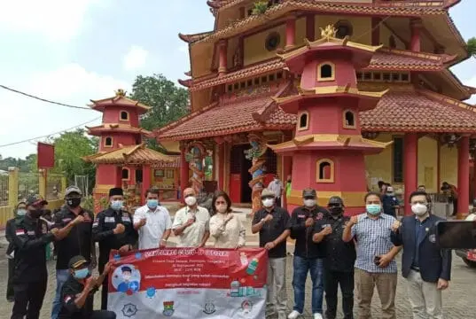 Pengamanan Vaksinasi di Vihara, Wakapolsek Himbau dan Perketat Prokes Pengamanan Vaksinasi di Vihara, Wakapolsek Himbau dan Perketat Prokes