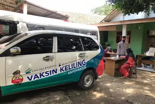 Blusukan Masuk Kampung, Polsek Panongan Gelar Vaksin Keliling Blusukan Masuk Kampung, Polsek Panongan Gelar Vaksin Keliling