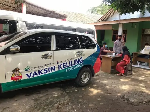 Blusukan Masuk Kampung, Polsek Panongan Gelar Vaksin Keliling Blusukan Masuk Kampung, Polsek Panongan Gelar Vaksin Keliling