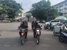 Pastikan Aksi Unras ASPSB Berjalan Aman dan Kondusif, Personel Brimob Banten Lakukan Patroli Pastikan Aksi Unras ASPSB Berjalan Aman dan Kondusif, Personel Brimob Banten Lakukan Patroli