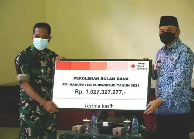 Bulan Dana PMI Tahun 2021 Purworejo Sebesar Rp 1,027 Milyar Bulan Dana PMI Tahun 2021 Purworejo Sebesar Rp 1,027 Milyar