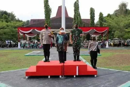 Hadapi Nataru, Bupati Tegal pimpin Apel Gelar Pasukan Hadapi Nataru, Bupati Tegal pimpin Apel Gelar Pasukan