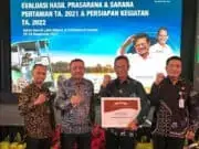 Purworejo Terima Penghargaan Sebagai Kabupaten Terbaik LP2B Dari Kementerian Pertanian