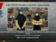 Wow Keren, SMPN 13 Kota Tangerang Raih Medali Perak di Ajang KOPSI 2021