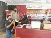 Jelang Akhir Tahun, Polsek Panongan Terus Gencarkan Vaksinasi Covid-19