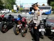 Puluhan Sepeda Motor Berknalpot Brong Diamankan Satlantas Polres Purworejo