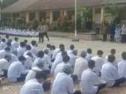 Cegah Tawuran Pelajar, Kapolsek Cisoka : Sambangi SMAN 27 Kabupaten Tangerang Berikan Imbauan Kamtibmas