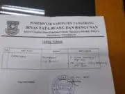 Dinilai Lamban, LSM LipanHam Layangkan Surat Ke Dinas DTRB Kabupaten Tangerang