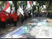 Warga Wadas Kembali Ujuk Rasa Menolak Penambangan Quarry