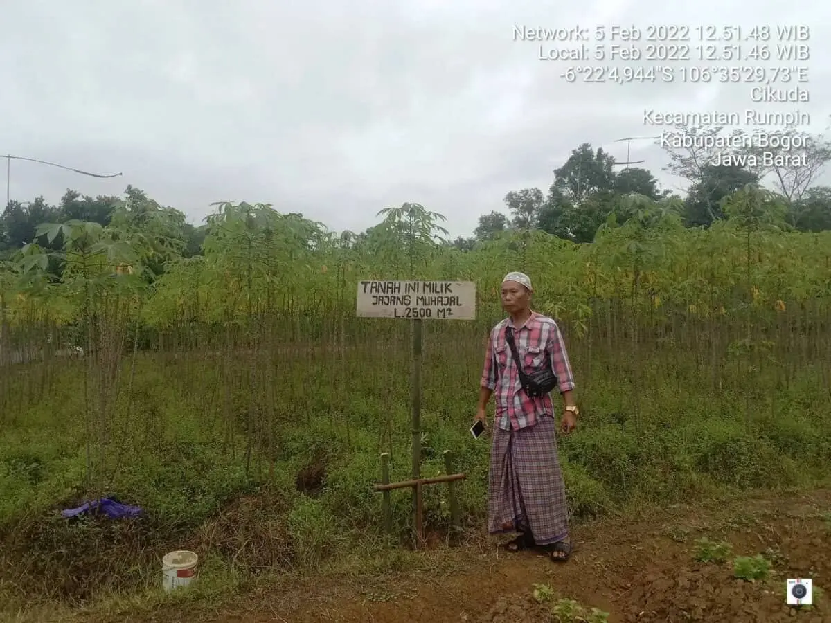 Pemasangan Pagar Panel di Desa Cikuda Diduga Ada Penyerobotan Tahan Milik Warga