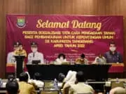 Dinas Perkim Kabupaten Tangerang, Gelar Sosialisasi Tata Cara Pengadaan Tanah Dinas Perkim Kabupaten Tangerang, Gelar Sosialisasi Tata Cara Pengadaan Tanah