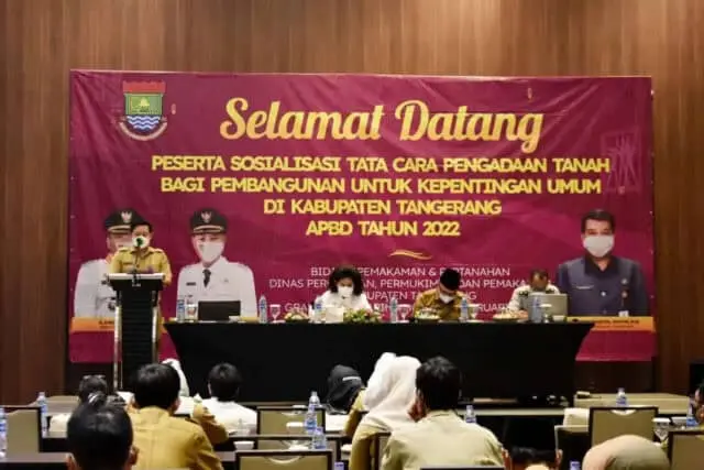 Dinas Perkim Kabupaten Tangerang, Gelar Sosialisasi Tata Cara Pengadaan Tanah Dinas Perkim Kabupaten Tangerang, Gelar Sosialisasi Tata Cara Pengadaan Tanah