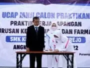 Sumpah Janji PKL Sebagai Tanda Dimulainya Siswa SMK Kesehatan Purworejo Laksanakan Praktek Lapangan