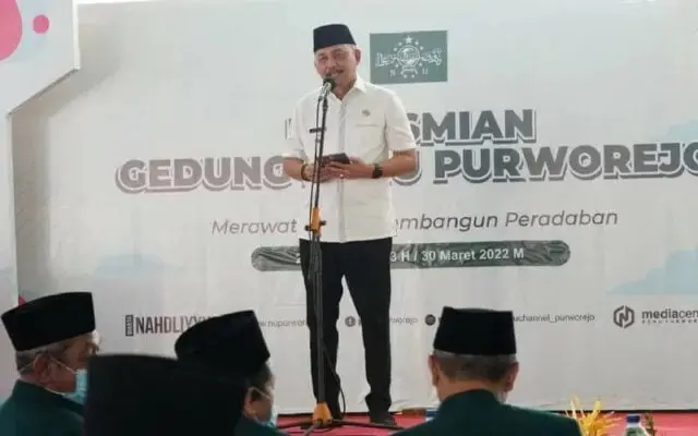 Bupati Agus Bastian Resmikan Gedung PCNU Purworejo Bupati Agus Bastian Resmikan Gedung PCNU Purworejo