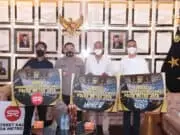 Kapolda Memberikan Apresiasi Kepada 3 Finalis Sayembara Logo Street Race Polda Metro Jaya