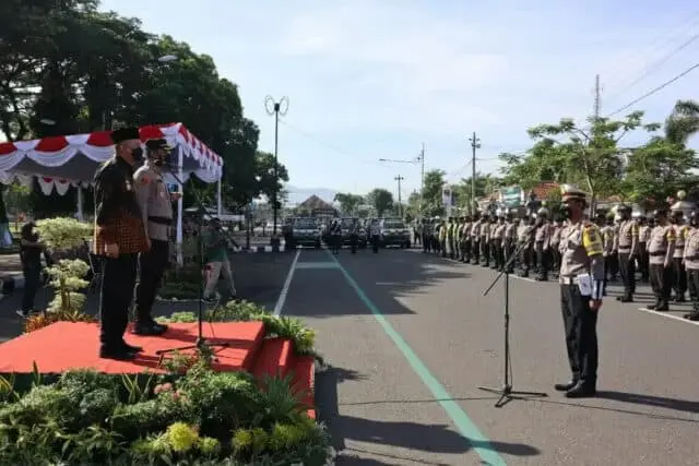 Gelar Pasukan Operasi Ketupat Candi 2022, Polres Purworejo Kerahkan 396 Personel