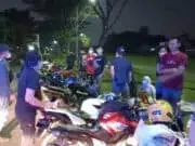 Polisi Bubarkan Puluhan Remaja yang Nongkrong Saat Sahur di Panongan