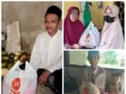 PKS Tigaraksa Bagikan Bingkisan Ramadan Kepada Guru Ngaji