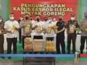 Bareskrim Polri Gagalkan 8 Kontainer Minyak Goreng Siap Ekspor ke Timor Leste