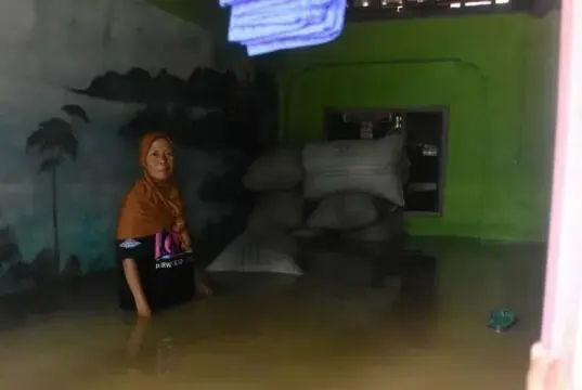 Terdampak Banjir Pelaku UMKM Kacang Sangan Rugi Rp 30 juta Terdampak Banjir Pelaku UMKM Kacang Sangan Rugi Rp 30 juta