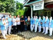 Kerjasama Dengan Puskesmas Bragolan, Puluhan Mahasiswa Akper Pemkab Purworejo Jalani PKL