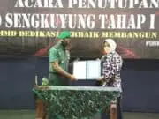 TMMD Sengkuyung Tahap I Ditutup, Berhasil Bangun Jalan Sepanjang 825 Meter TMMD Sengkuyung Tahap I Ditutup, Berhasil Bangun Jalan Sepanjang 825 Meter