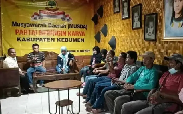 Musda Partai Beringin Karya Kabupaten Kebumen Sukses Dilaksanakan Musda Partai Beringin Karya Kabupaten Kebumen Sukses Dilaksanakan