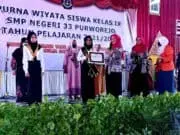 Wisuda Purnawiyata Kelas IX, Lima Siswa SMPN 33 Purworejo Diterima di SMK Jawa Tengah