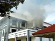 Terjadi Kebakaran Kecil, Gedung BPKPAD dan DPM PTSP Aman, Aktivitas Kembali Normal