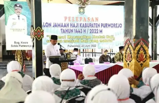 Bupati Lepas Jamaah Calon Haji Purworejo, Ada 313 Calon Haji Akan Diberangkatkan Bupati Lepas Jamaah Calon Haji Purworejo, Ada 313 Calon Haji Akan Diberangkatkan