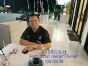 Lapangan Syahzada Dijadikan Area Parkir. Penasehat Hukum Syahzada: ItuTidak Ada Keterkaitan Dengan Manajemen Syahzada Lapangan Syahzada Dijadikan Area Parkir. Penasehat Hukum Syahzada: ItuTidak Ada Keterkaitan Dengan Manajemen Syahzada