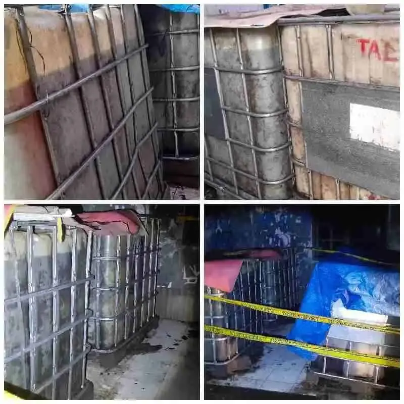 Polisi Gerebek Gudang Penimbunan Solar Ilegal di Parung Panjang Polisi Gerebek Gudang Penimbunan Solar Ilegal di Parung Panjang