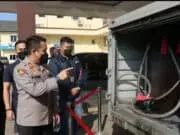 Polres Lebak Amankan Pelaku Penyalahgunaan Solar Subsidi