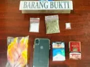 Nekat Edarkan Sabu dan Ganja, Pemuda Diciduk Satresnarkoba