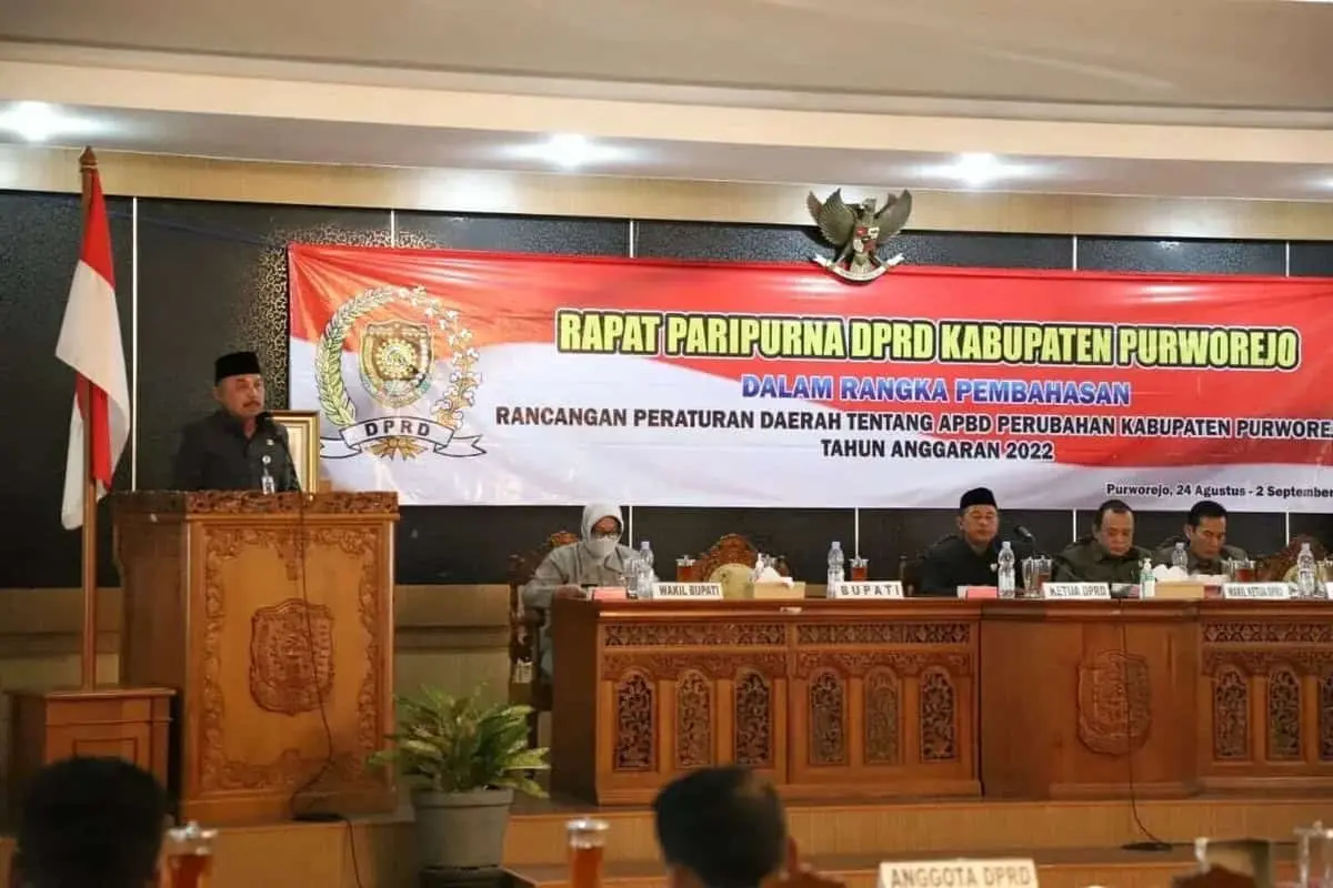 Gelar Rapat Paripurna, DPRD dan Kepala Daerah Setujui Raperda APBD Perubahan Tahun 2022