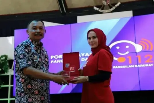 Mendukung Smart City, Bupati Launching Aplikasi Call Center 112 dan Larisi Purworejo