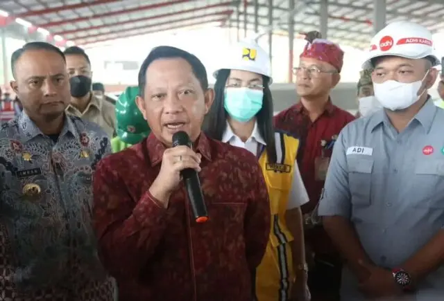 Jelang Puncak Acara G20 di Bali, Mendagri Tinjau Langsung Pembangunan TPST Kesiman Kertalangu Jelang Puncak Acara G20 di Bali, Mendagri Tinjau Langsung Pembangunan TPST Kesiman Kertalangu