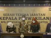 Polda Banten Hadiri Sertijab Kepala BPK Perwakilan Provinsi Banten
