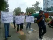 Gelar Aksi Demo, Akram Terus Desak Usut Proyek Gagal Rumah Sakit Tipe C Kota Jambi Gelar Aksi Demo, Akram Terus Desak Usut Proyek Gagal Rumah Sakit Tipe C Kota Jambi