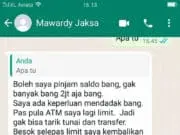 Waspadai Penipuan Lewat Chat WA
