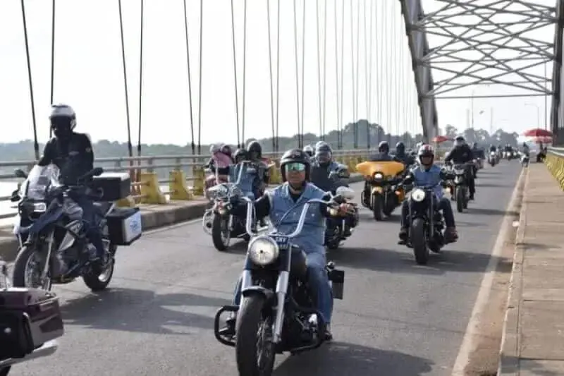 Rombongan Motor Gede (Moge) Jambi.