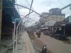 Awasi Proyek Pedestrian di Kota Kuala Tungkal Awasi Proyek Pedestrian di Kota Kuala Tungkal