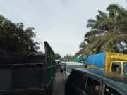 Truk Muatan Batubara Kembali Bikin Macet Hari ini, Senin (21/11-2022) sejak kemarin Minggu malam (20/11-2022), kemacetan parah akibat muatan truk batubara terjadi di Desa Tanjung Marwo - Muara Tembesi, Kabupaten Batanghari.