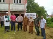 Peusijuk Kantor Sekretariat Mukim Suak Sikha Gampong Ujong Patihah Terlaksana dengan Hikmat