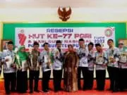 Wabup Hadiri Resepsi HUT PGRI ke 77 dan Hari Guru Nasional