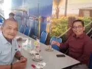Jalan Nasional Terus Diperbaiki, Ini Kata Anggota Komisi V DPR-RI HA Bakri HM: Batubara Harus Berjalan Tapi Mesti Ta’at Aturan… Anggota Komisi V DPR-RI HA Bakri HM (kanan) saat diwawancarai Pelita.co, Minggu pagi (4/12-2022).