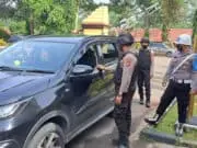 Perketat Sispam Mako, Peronel Polres Lebak Lakukan Pengawasan di Pintu Masuk Mako Perketat Sispam Mako, Peronel Polres Lebak Lakukan Pengawasan di Pintu Masuk Mako